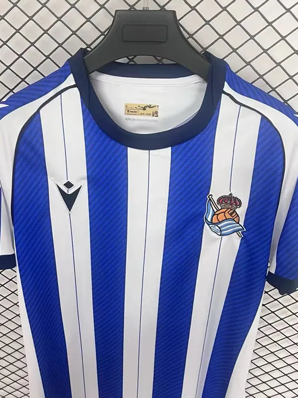 Camiseta Real Sociedad Local 25/26 – Versión 1:1 para Aficionados