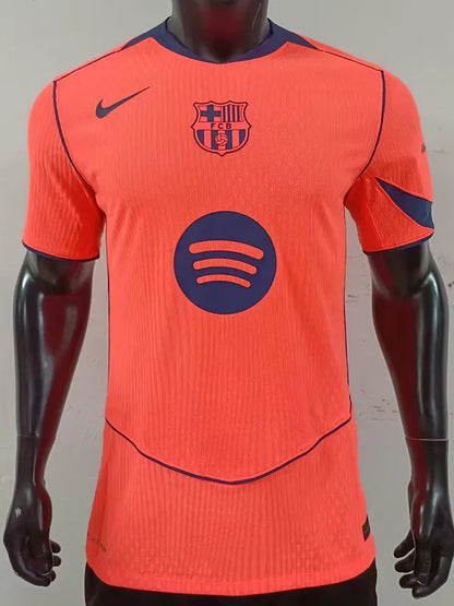 Camiseta Barcelona orange edificion 25/26 – Versión 1:1 para Aficionados
