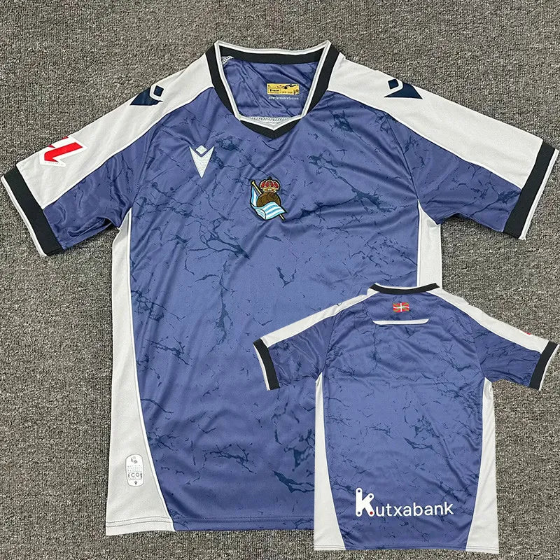 Camiseta Real Sociedad Visitante 25/26 – Versión 1:1 para Aficionados