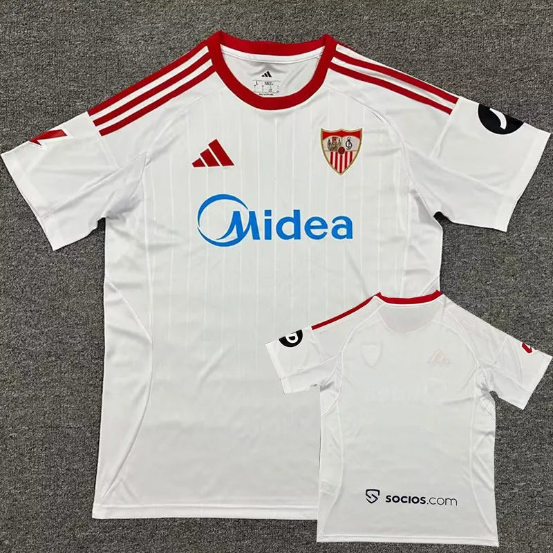 Camiseta Sevilla Local 25/26 – Versión 1:1 para Aficionados