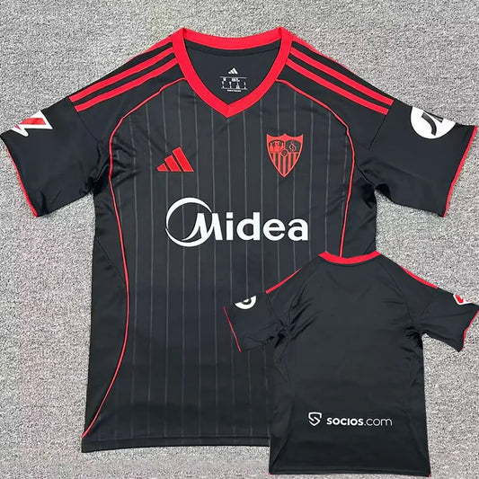 Camiseta Sevilla Alternativa 25/26 – Versión 1:1 para Aficionados