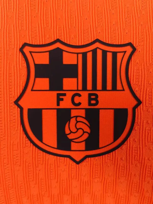 Camiseta Barcelona orange edificion 25/26 – Versión 1:1 para Aficionados